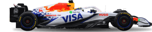 RB F1 Team car